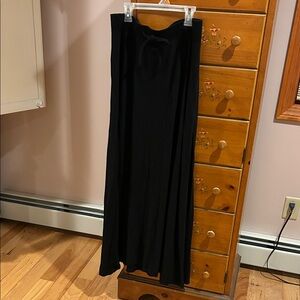 Old Navy Classic Black Maxi Skirt